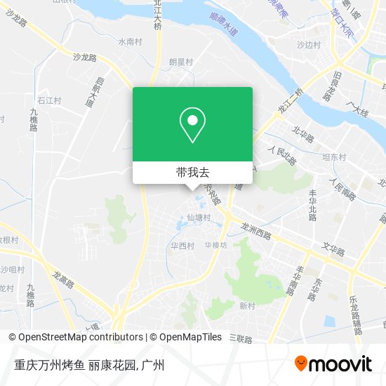 重庆万州烤鱼 丽康花园地图