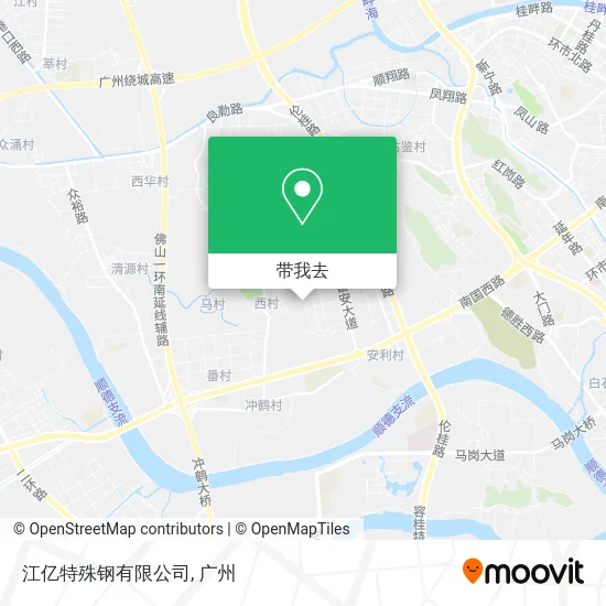 江亿特殊钢有限公司地图