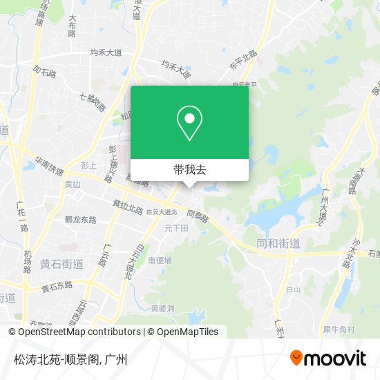 松涛北苑-顺景阁地图