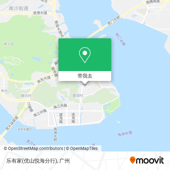 乐有家(优山悦海分行)地图