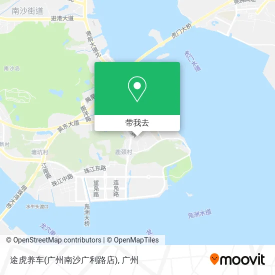 途虎养车(广州南沙广利路店)地图