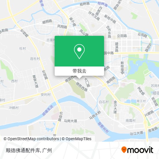 顺德佛通配件库地图