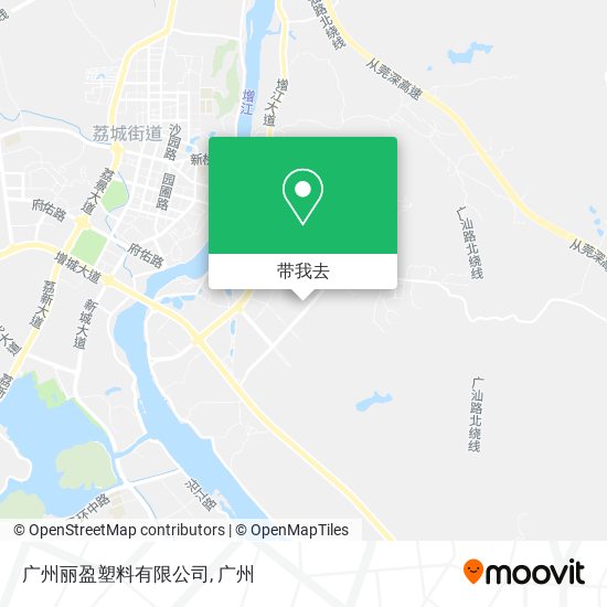 广州丽盈塑料有限公司地图