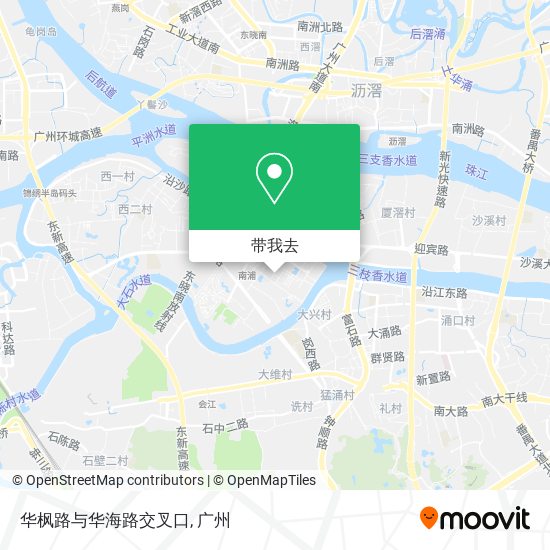 华枫路与华海路交叉口地图