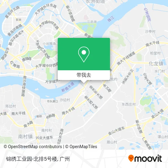 锦绣工业园-北排5号楼地图