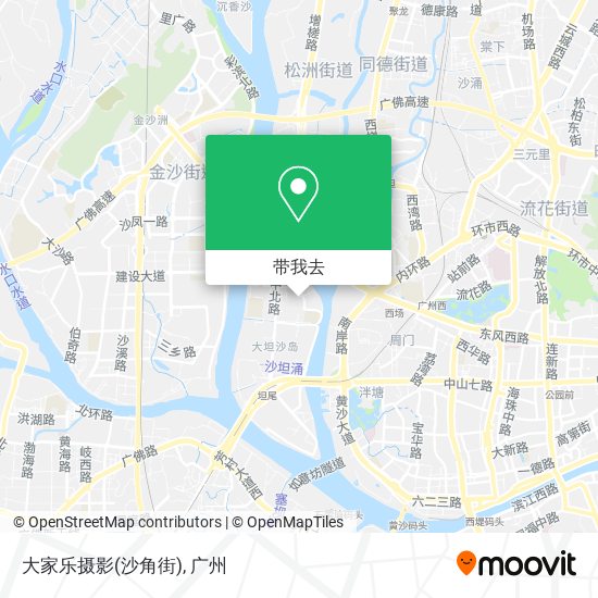 大家乐摄影(沙角街)地图