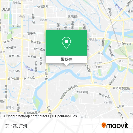 东平路地图