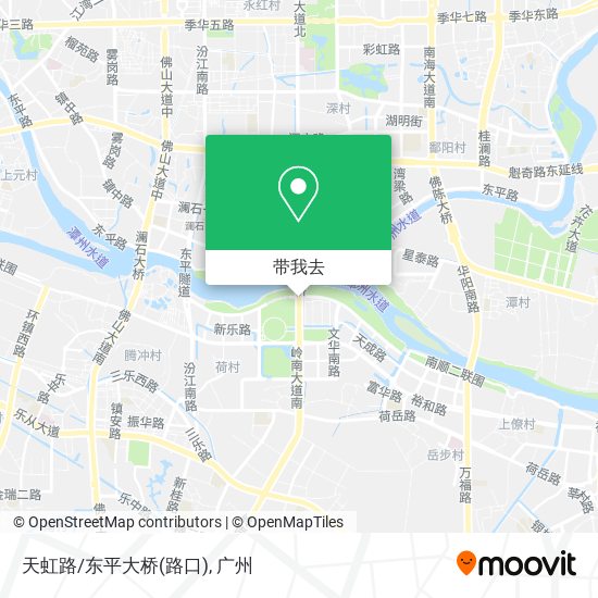 天虹路/东平大桥(路口)地图