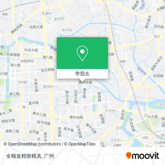 全顺发精密模具地图