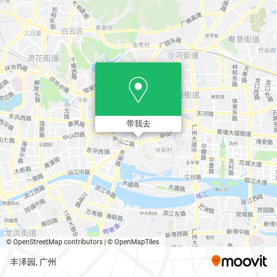 丰泽园地图
