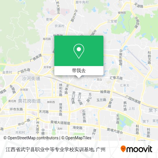 江西省武宁县职业中等专业学校实训基地地图
