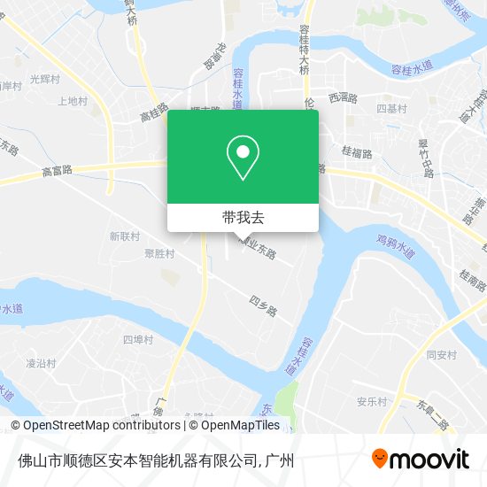 佛山市顺德区安本智能机器有限公司地图