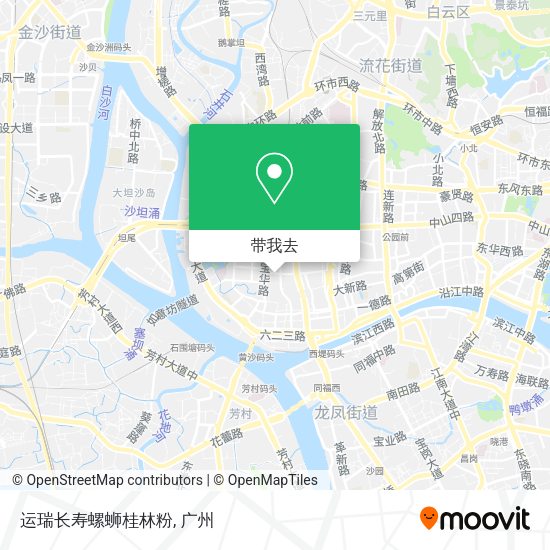 运瑞长寿螺蛳桂林粉地图