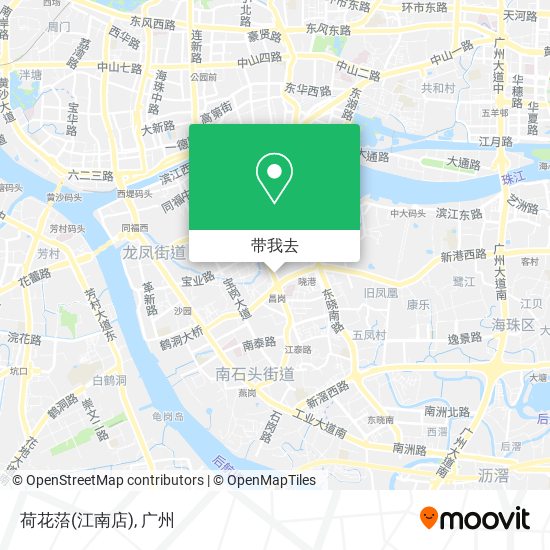 荷花菭(江南店)地图