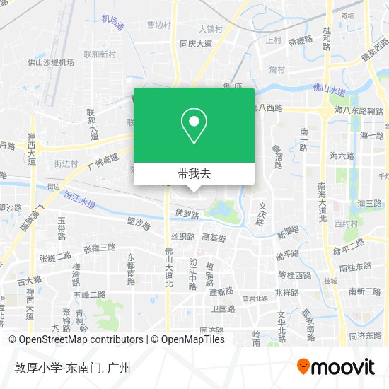 敦厚小学-东南门地图