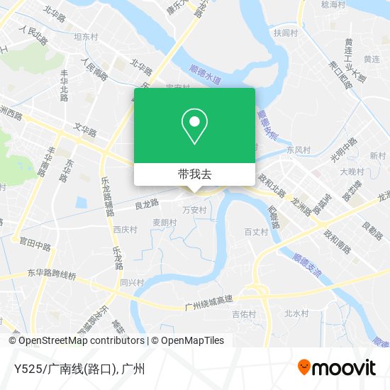 Y525/广南线(路口)地图