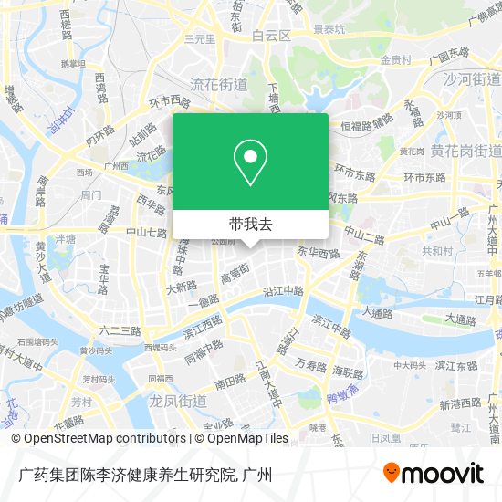广药集团陈李济健康养生研究院地图