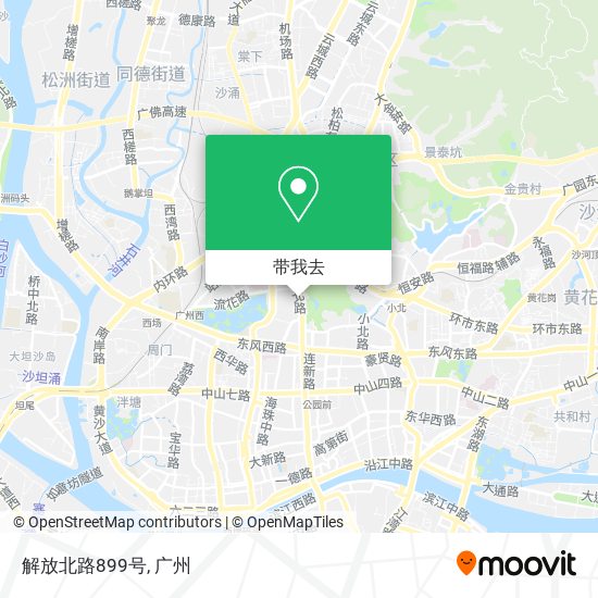 解放北路899号地图