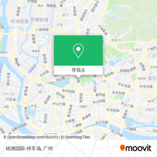 锦洲国际-停车场地图