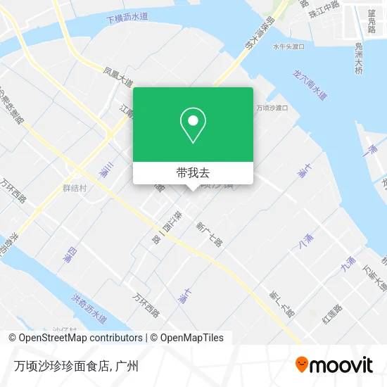 万顷沙珍珍面食店地图