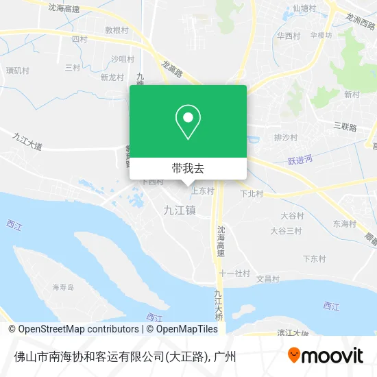佛山市南海协和客运有限公司(大正路)地图