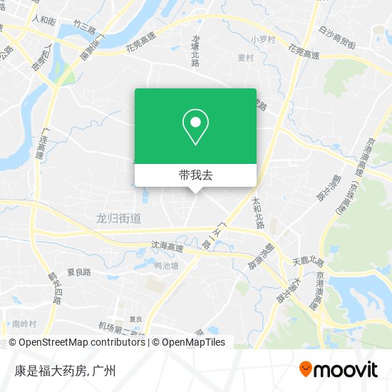 康是福大药房地图