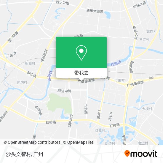 沙头文智村地图
