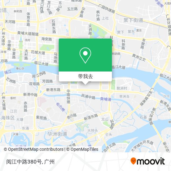阅江中路380号地图