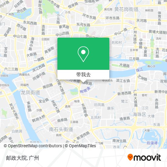 邮政大院地图