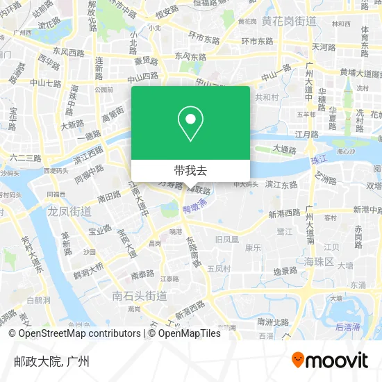 邮政大院地图