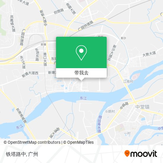 铁塔路中地图