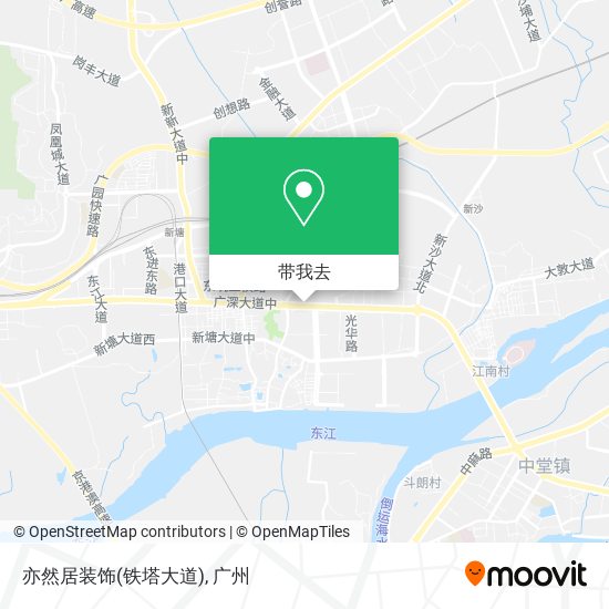 亦然居装饰(铁塔大道)地图
