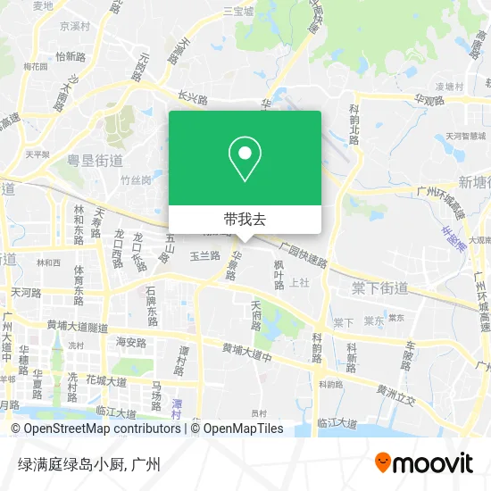 绿满庭绿岛小厨地图