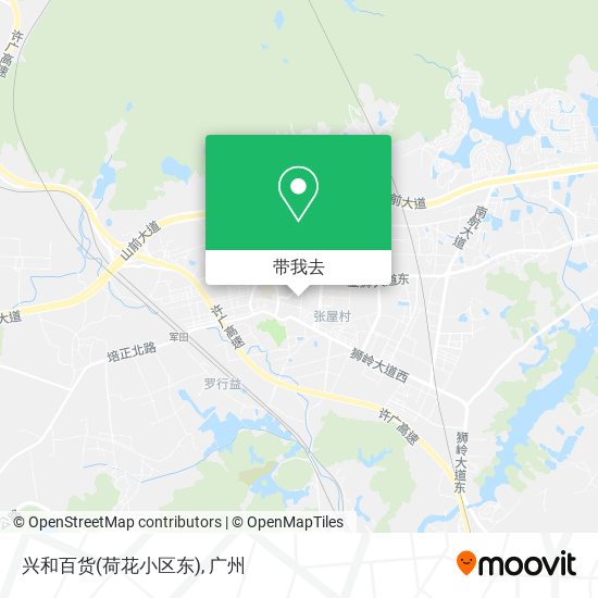 兴和百货(荷花小区东)地图