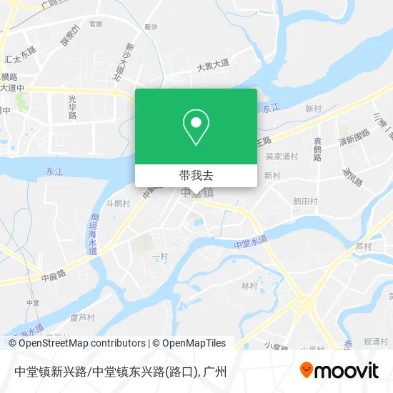 中堂镇新兴路/中堂镇东兴路(路口)地图