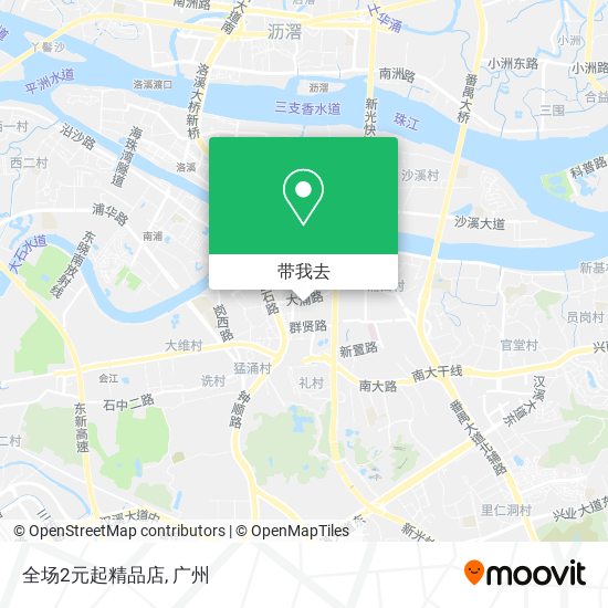 全场2元起精品店地图