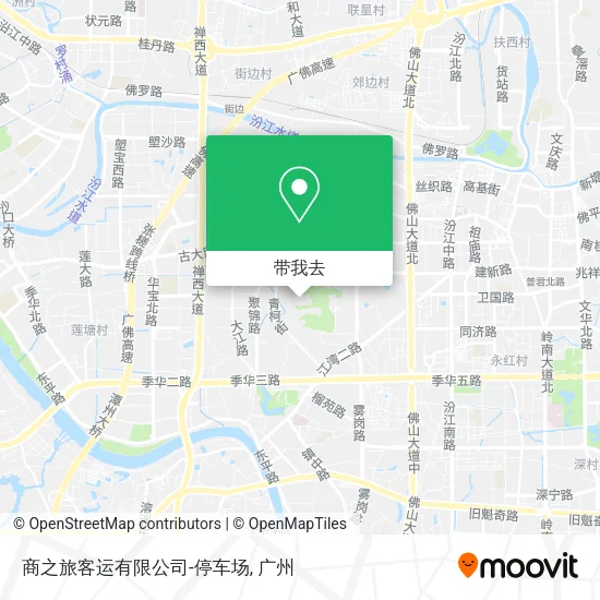 商之旅客运有限公司-停车场地图