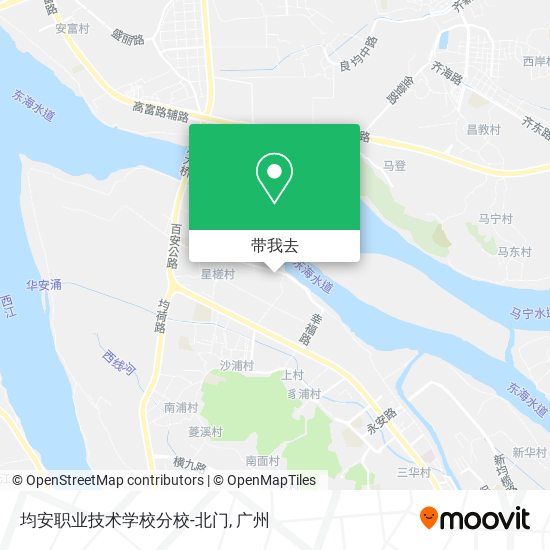 均安职业技术学校分校-北门地图