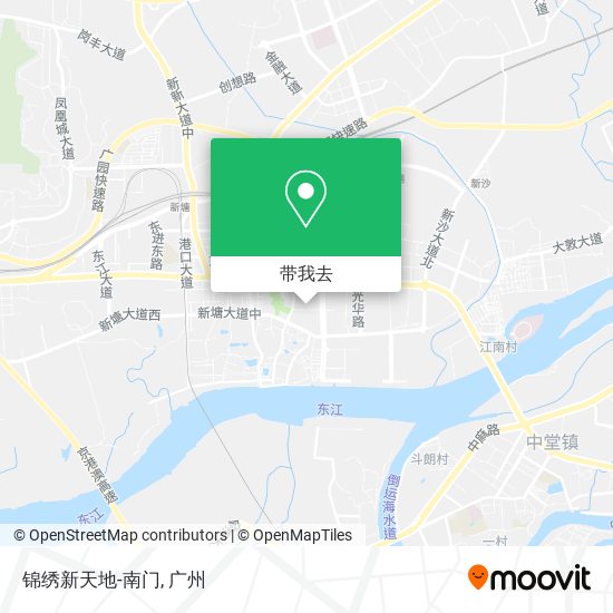 锦绣新天地-南门地图
