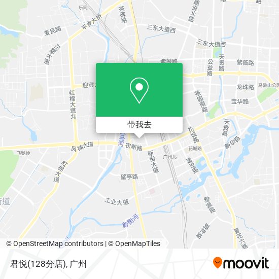 君悦(128分店)地图