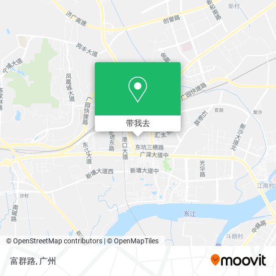 富群路地图