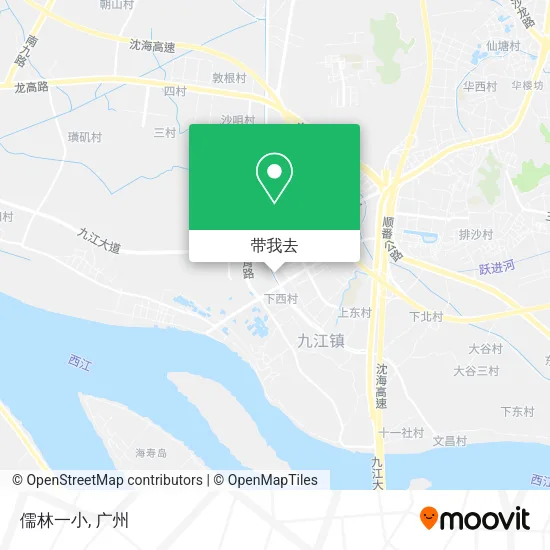 儒林一小地图