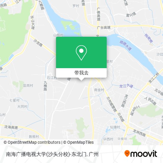 南海广播电视大学(沙头分校)-东北门地图