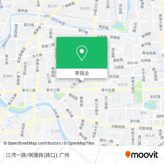 江湾一路/弼塘路(路口)地图