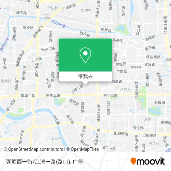 弼塘西一街/江湾一路(路口)地图