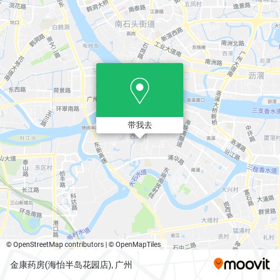 金康药房(海怡半岛花园店)地图