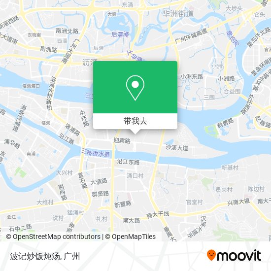 波记炒饭炖汤地图