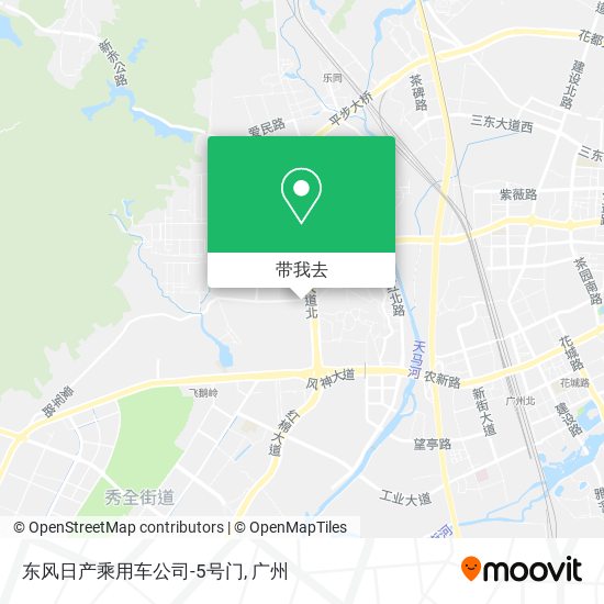东风日产乘用车公司-5号门地图