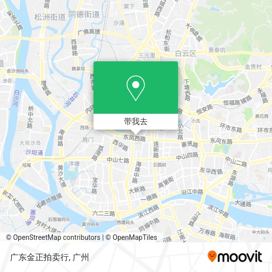 广东金正拍卖行地图