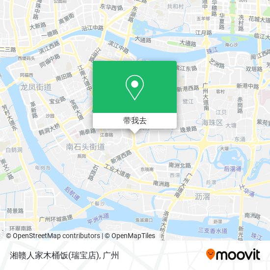 湘赣人家木桶饭(瑞宝店)地图